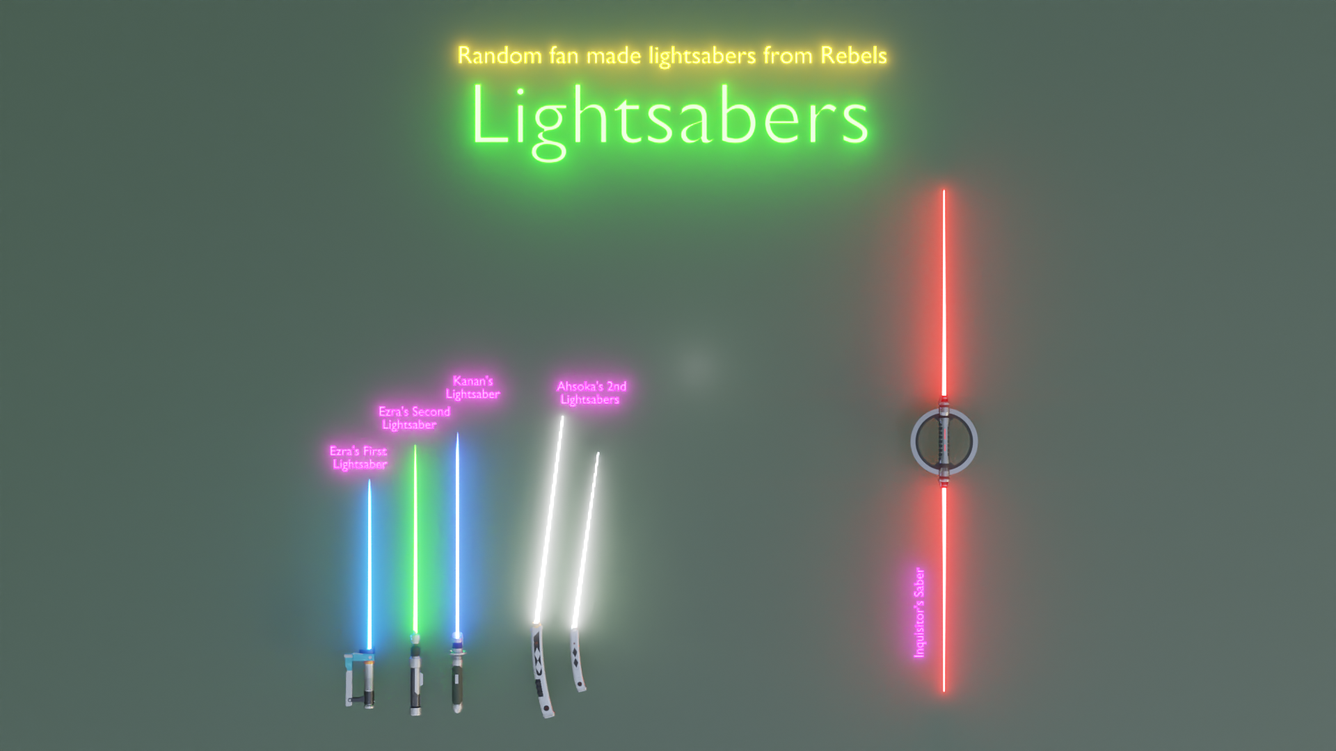 Lightsabers (Star Wars Rebels) preview image 1
